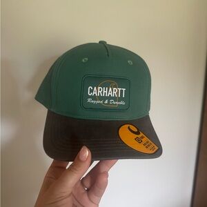 Carhartt Green and Dark Gray Patch Cap